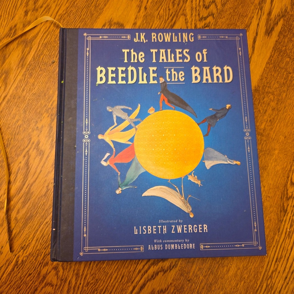 J K Rowling The Tales of‎ Beedle the Bard Illustrated Book Albus Dumbledore